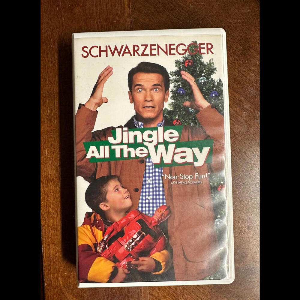 A Brian Levant film, Jingle All the Way (VHS, 2001) stars Arnold Schwarzenegger